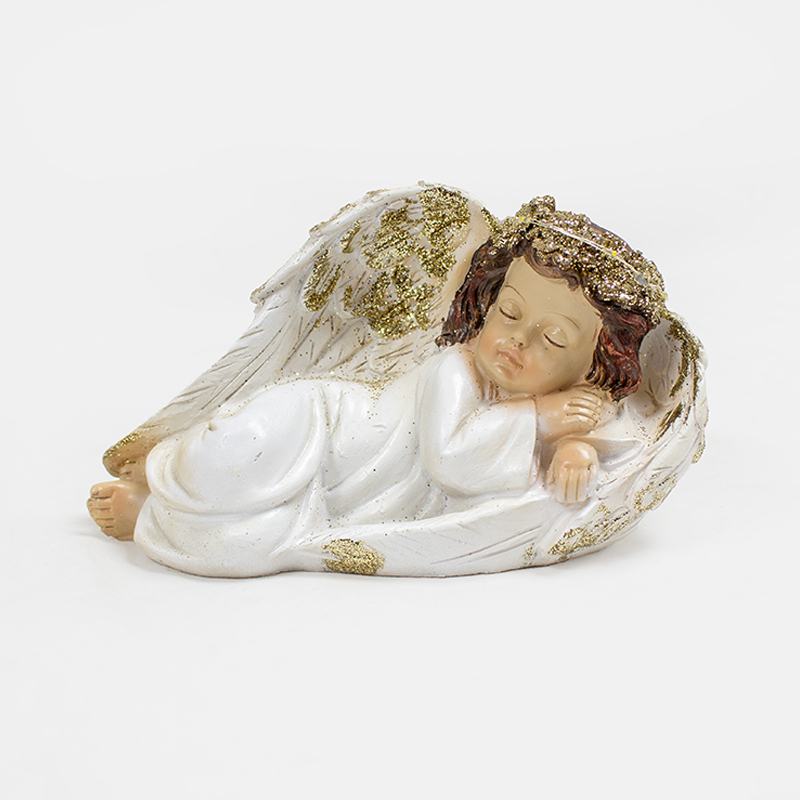 Anjo Deitado C/ Luz 19 x 10.5cm XL-13624 A